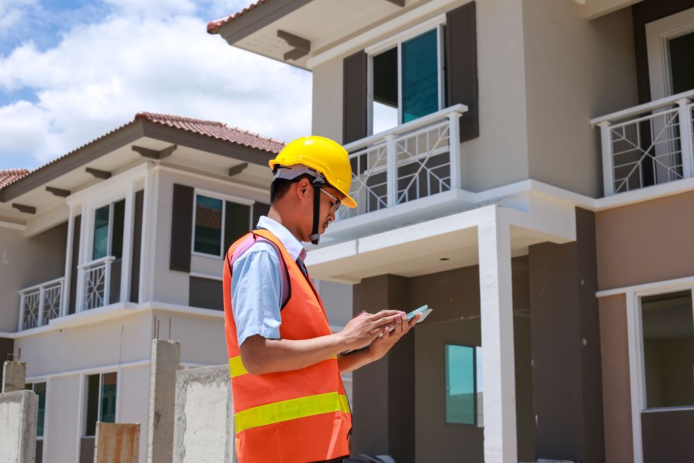 ผู้พัฒนาโครงการกำลังวิเคราะห์ Defect ด้วยแอปติดตามงานก่อสร้าง